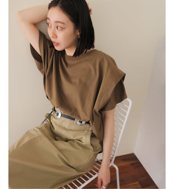 JOURNAL STANDARD relume「《追加2》ショルダータックルーズプルオーバー」|Tシャツ・カットソー|