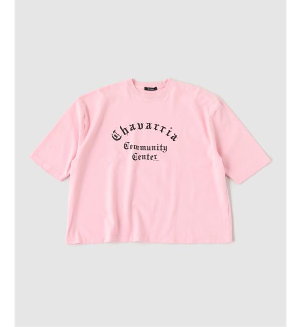 JOURNAL STANDARD「WILLY CHAVARRIA / ウィリー チャバリア COMMUNITY CENTER - BUFFA」|Tシャツ・カットソー|ピンク