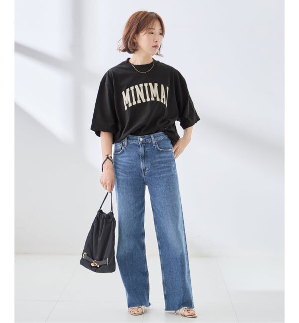 journal standard L'essage「ISNESS MUSIC/イズネス ミュージック MINIMAL Tシャツ」|Tシャツ・カットソー|