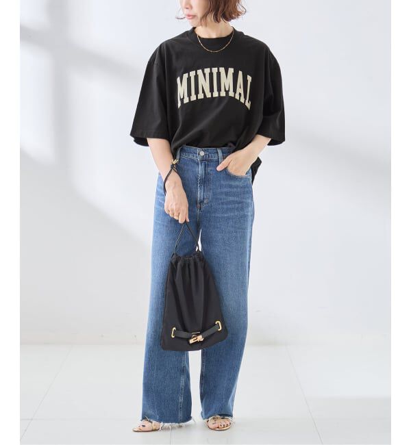 journal standard L'essage「ISNESS MUSIC/イズネス ミュージック MINIMAL Tシャツ」|Tシャツ・カットソー|