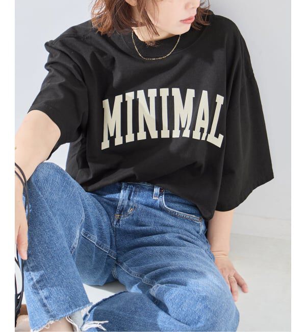 journal standard L'essage「ISNESS MUSIC/イズネス ミュージック MINIMAL Tシャツ」|Tシャツ・カットソー|