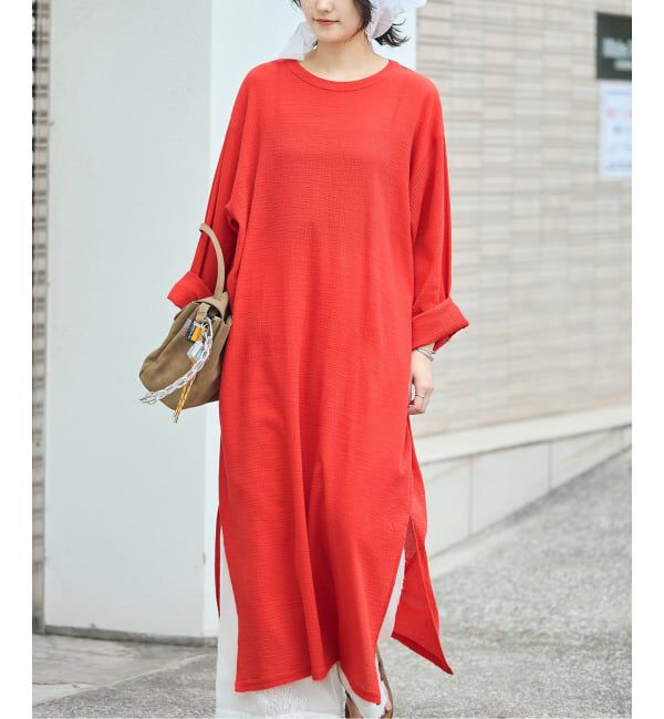 JOURNAL STANDARD「《追加》ソフトガーゼ2WAYワンピース」|ワンピース|レッド