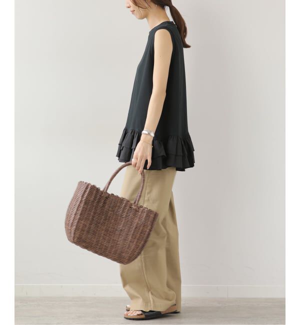 JOURNAL STANDARD relume「ノースリーブフリルチュニック」|チュニック|