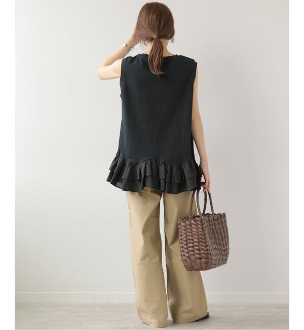 JOURNAL STANDARD relume「ノースリーブフリルチュニック」|チュニック|
