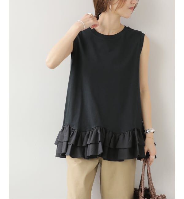 JOURNAL STANDARD relume「ノースリーブフリルチュニック」|チュニック|