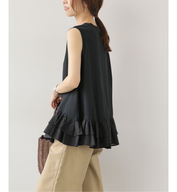 JOURNAL STANDARD relume「ノースリーブフリルチュニック」|チュニック|