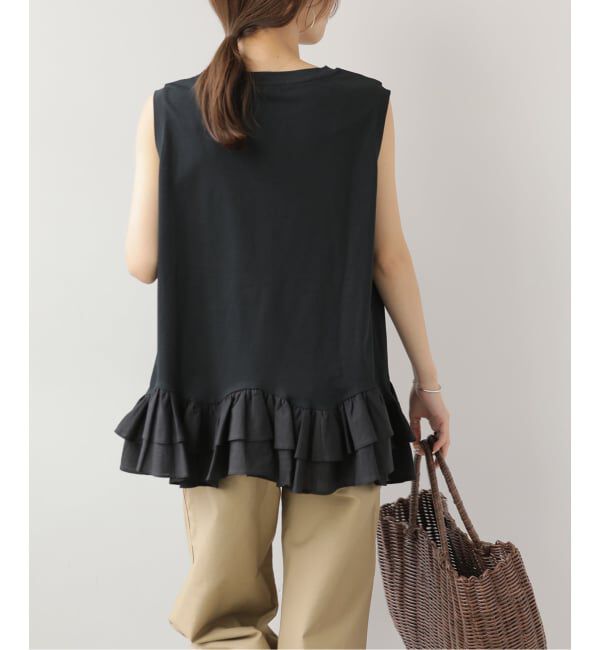 JOURNAL STANDARD relume「ノースリーブフリルチュニック」|チュニック|