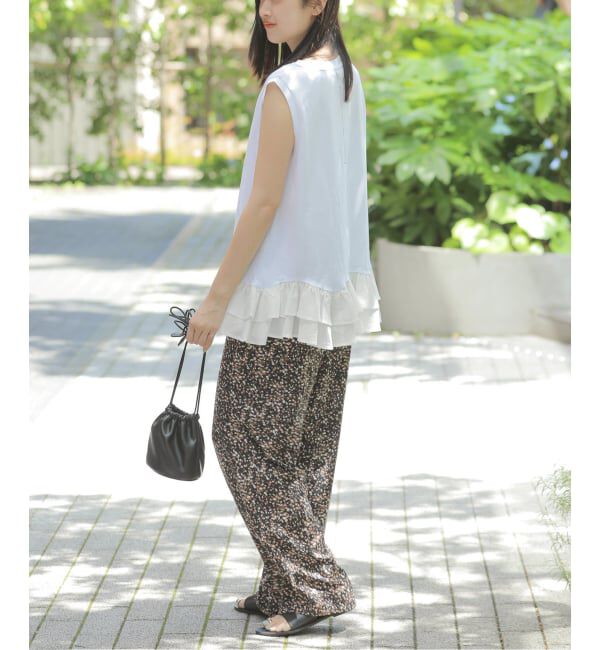 JOURNAL STANDARD relume「ノースリーブフリルチュニック」|チュニック|