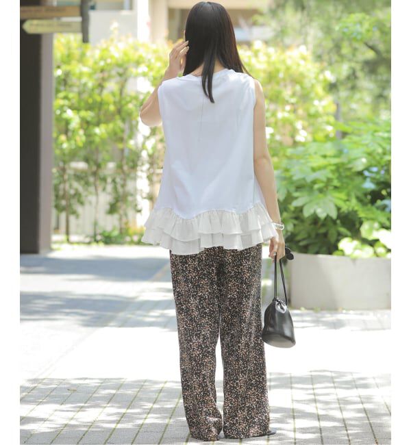 JOURNAL STANDARD relume「ノースリーブフリルチュニック」|チュニック|