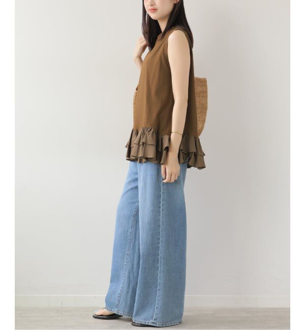 JOURNAL STANDARD relume「ノースリーブフリルチュニック」|チュニック|