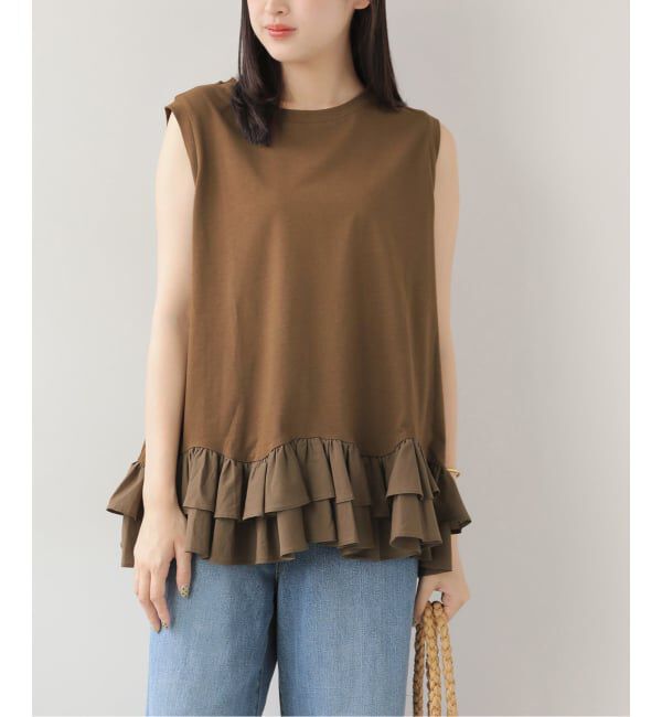 JOURNAL STANDARD relume「ノースリーブフリルチュニック」|チュニック|
