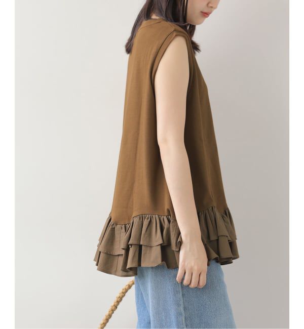 JOURNAL STANDARD relume「ノースリーブフリルチュニック」|チュニック|