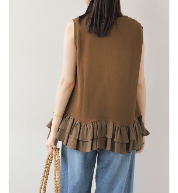 JOURNAL STANDARD relume「ノースリーブフリルチュニック」|チュニック|