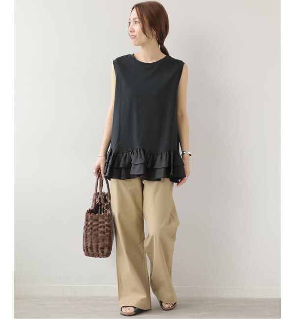JOURNAL STANDARD relume「ノースリーブフリルチュニック」|チュニック|