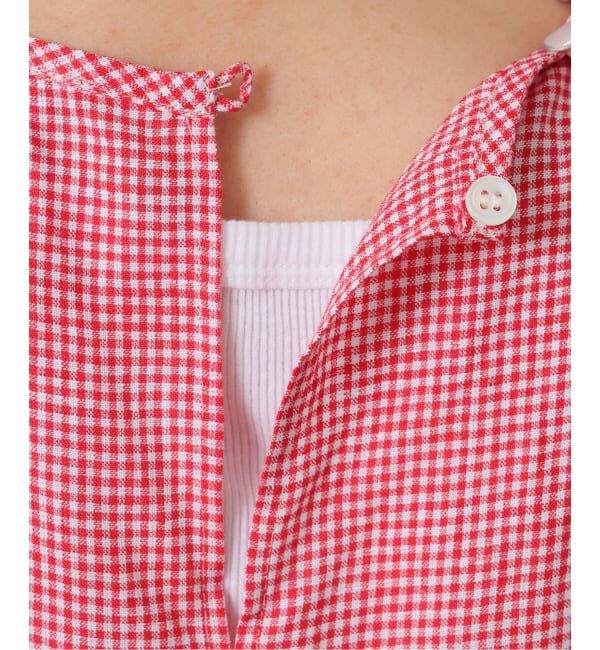 journal standard luxe「リネンノースリーブサイドタックワンピース」|ワンピース|