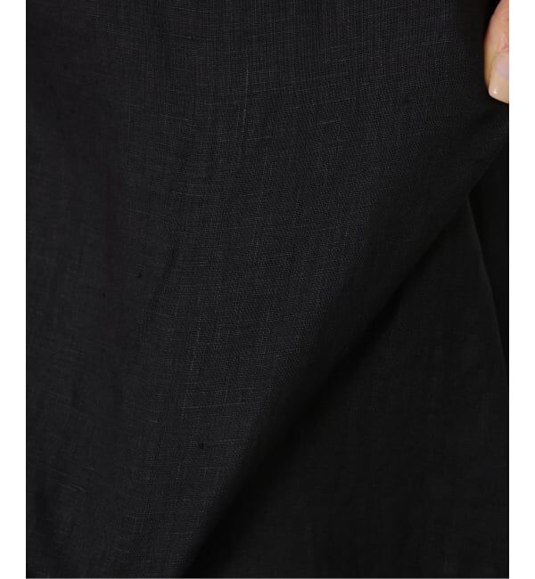 journal standard luxe「リネンノースリーブサイドタックワンピース」|ワンピース|