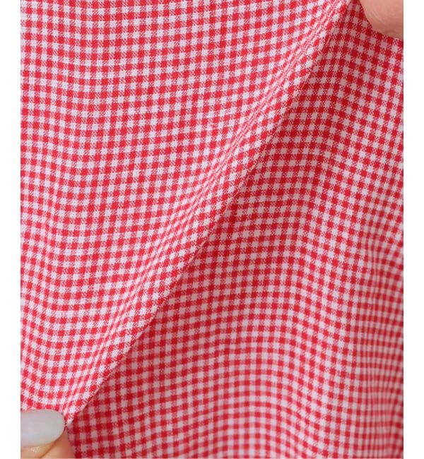 journal standard luxe「リネンノースリーブサイドタックワンピース」|ワンピース|