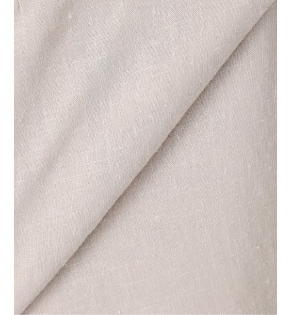 NOBLE「《セットアップ対応》【洗える】麻ストレッチロングジレワンピース」|ワンピース|