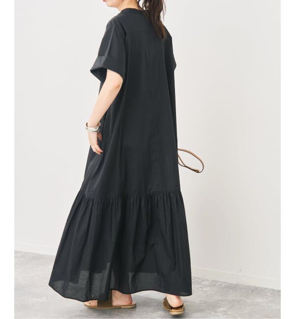 Spick and Span「《追加》ローンティアードマキシワンピース」|ワンピース|