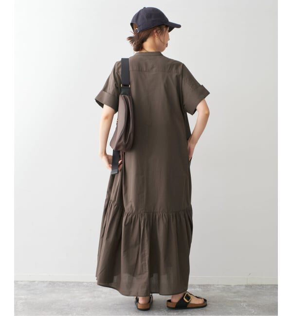 Spick and Span「《追加》ローンティアードマキシワンピース」|ワンピース|