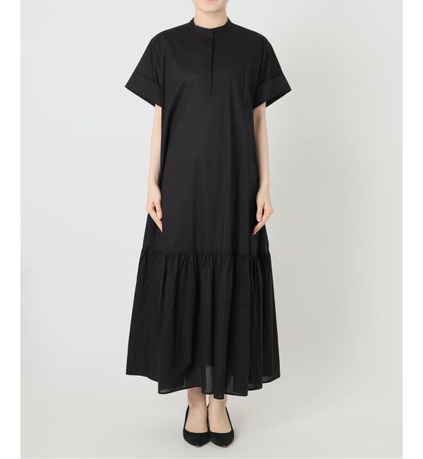 Spick and Span「《追加》ローンティアードマキシワンピース」|ワンピース|