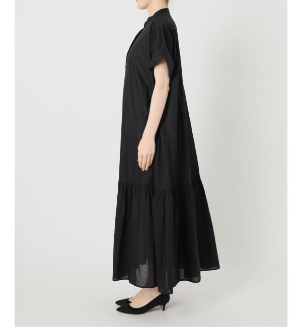 Spick and Span「《追加》ローンティアードマキシワンピース」|ワンピース|