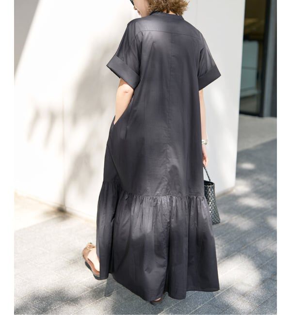 Spick and Span「《追加》ローンティアードマキシワンピース」|ワンピース|