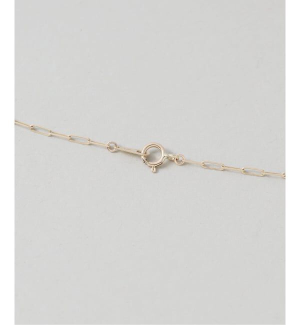 Lilas by Spick&Span「ペーパークリップチェーン40cmネックレス K10」|ネックレス|