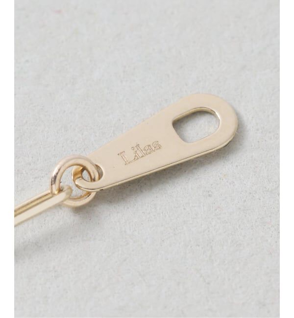 Lilas by Spick&Span「ペーパークリップチェーン40cmネックレス K10」|ネックレス|