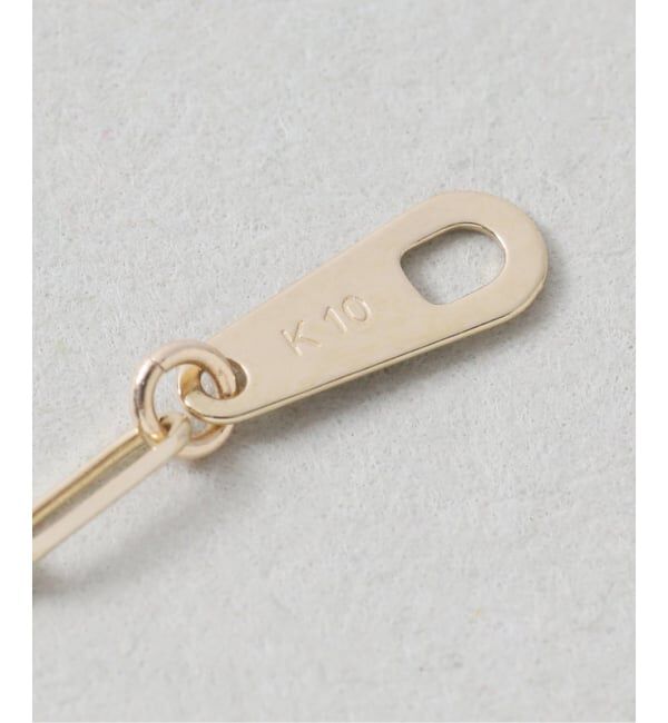 Lilas by Spick&Span「ペーパークリップチェーン40cmネックレス K10」|ネックレス|