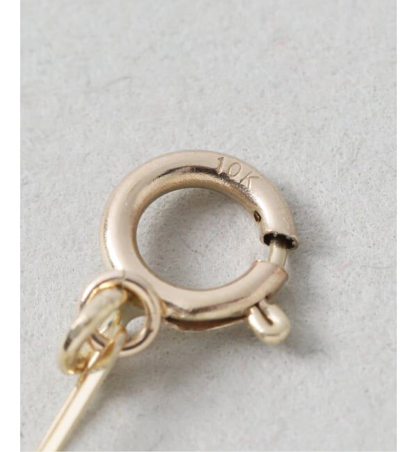 Lilas by Spick&Span「ペーパークリップチェーン40cmネックレス K10」|ネックレス|