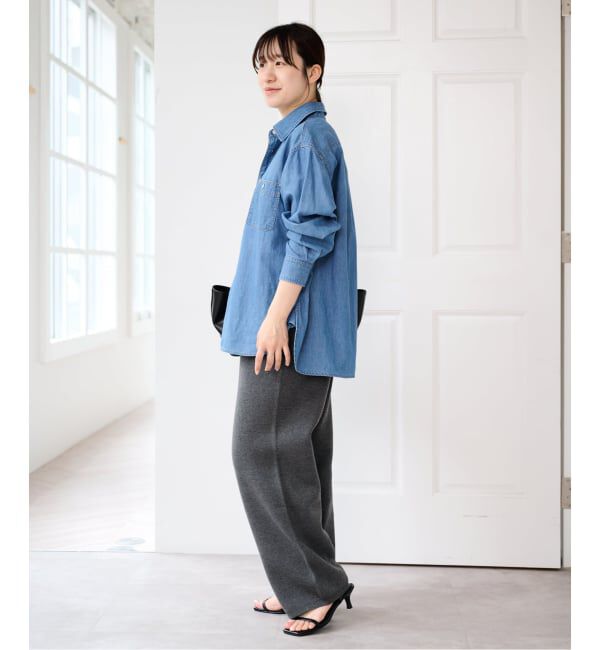 U by SPICK&SPAN「《予約》スウェットライクニットパンツ」|その他|