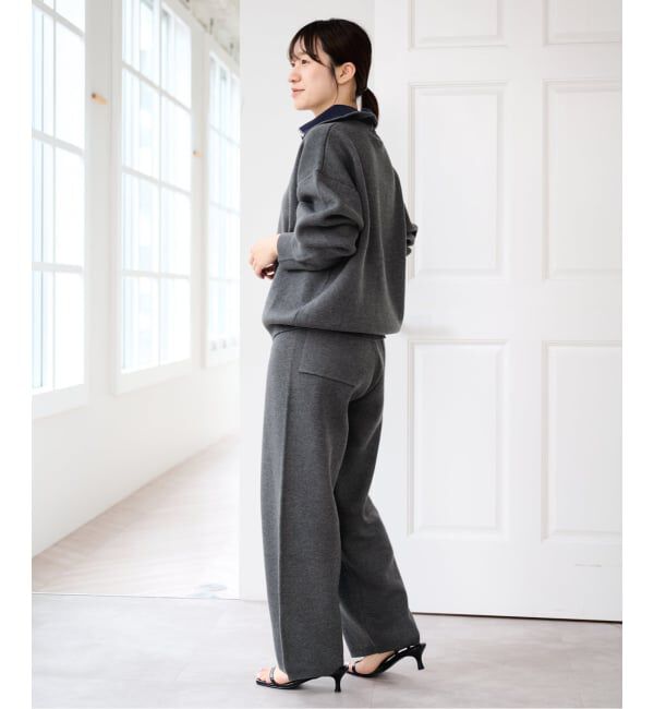 U by SPICK&SPAN「《予約》スウェットライクニットパンツ」|その他|
