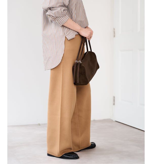 U by SPICK&SPAN「《予約》スウェットライクニットパンツ」|その他|