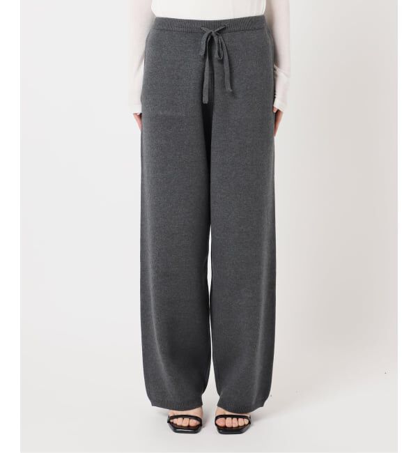 U by SPICK&SPAN「《予約》スウェットライクニットパンツ」|その他|