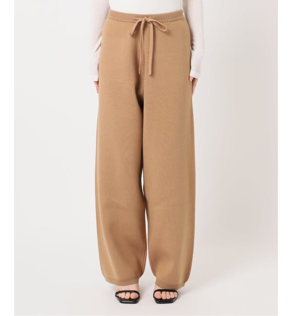 U by SPICK&SPAN「《予約》スウェットライクニットパンツ」|その他|