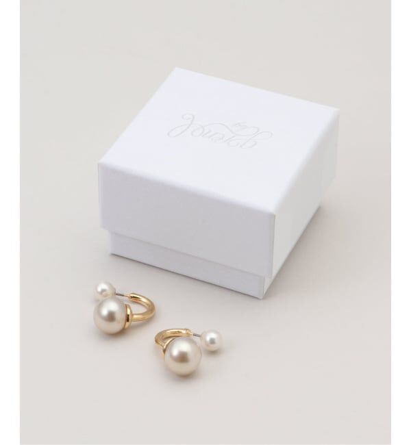 NOBLE「gren by M/グリンバイエム リバーシブルパールピアス」|ピアス|