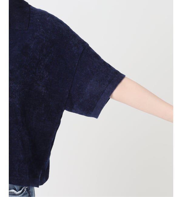 Spick and Span「R/NYモールヤーンポロシャツニット」|ニット・セーター|