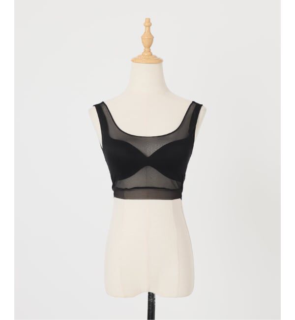 NOBLE「《追加》NICENICE MOMENT/ナイスナイスモーメント MESH BRA TANK」|インナー|