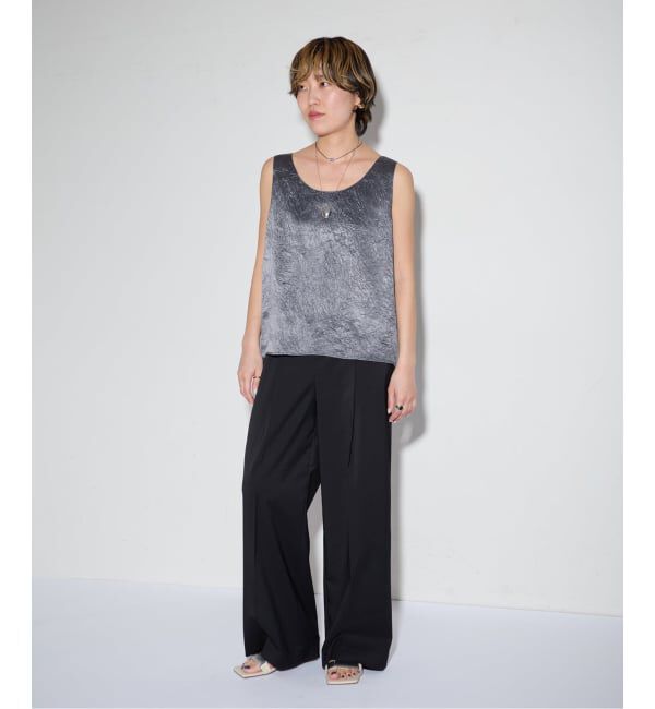 GRISE「《WEB+一部店舗限定》GRISE5cmEDGEメタルストラップミュールサンダル」|サンダル|