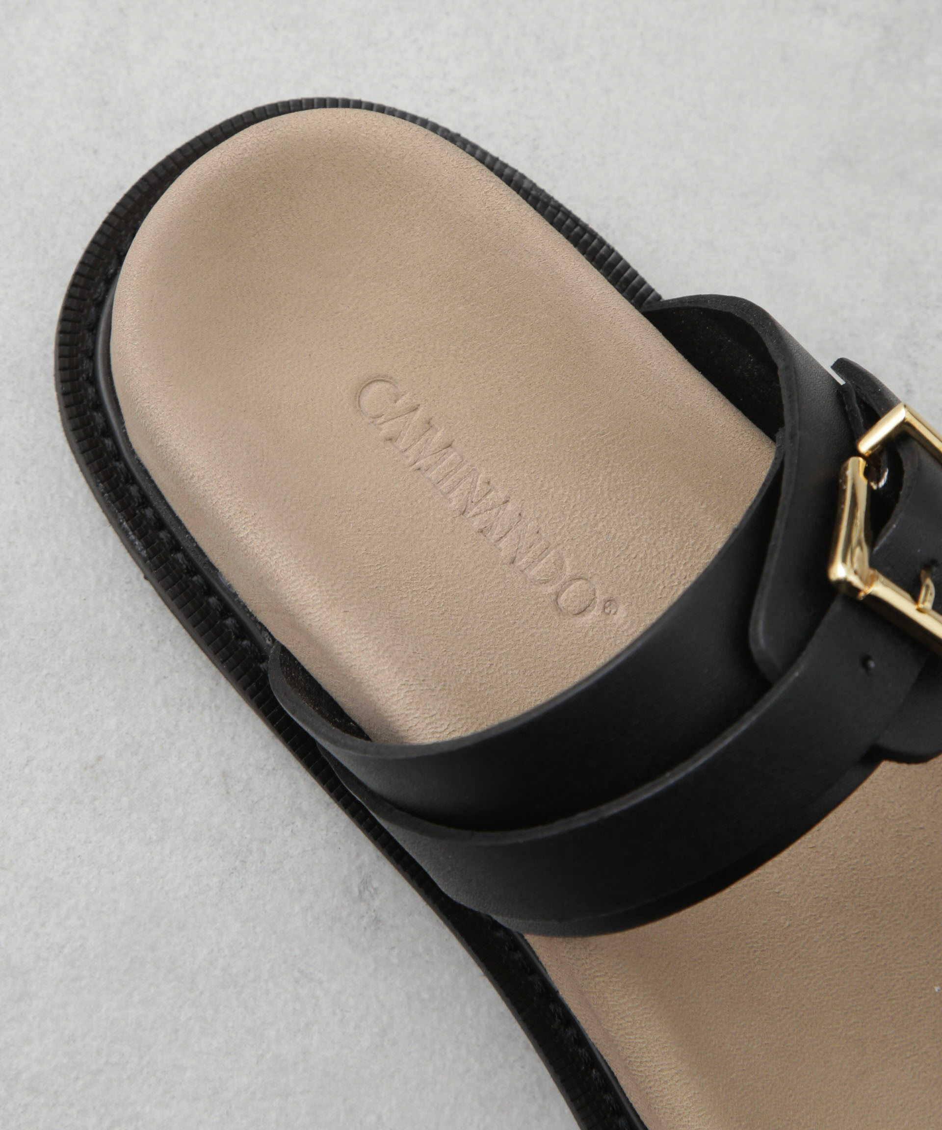 NANO universe「CAMINANDO/DOUBLE BUCKLE SANDALS」|サンダル|
