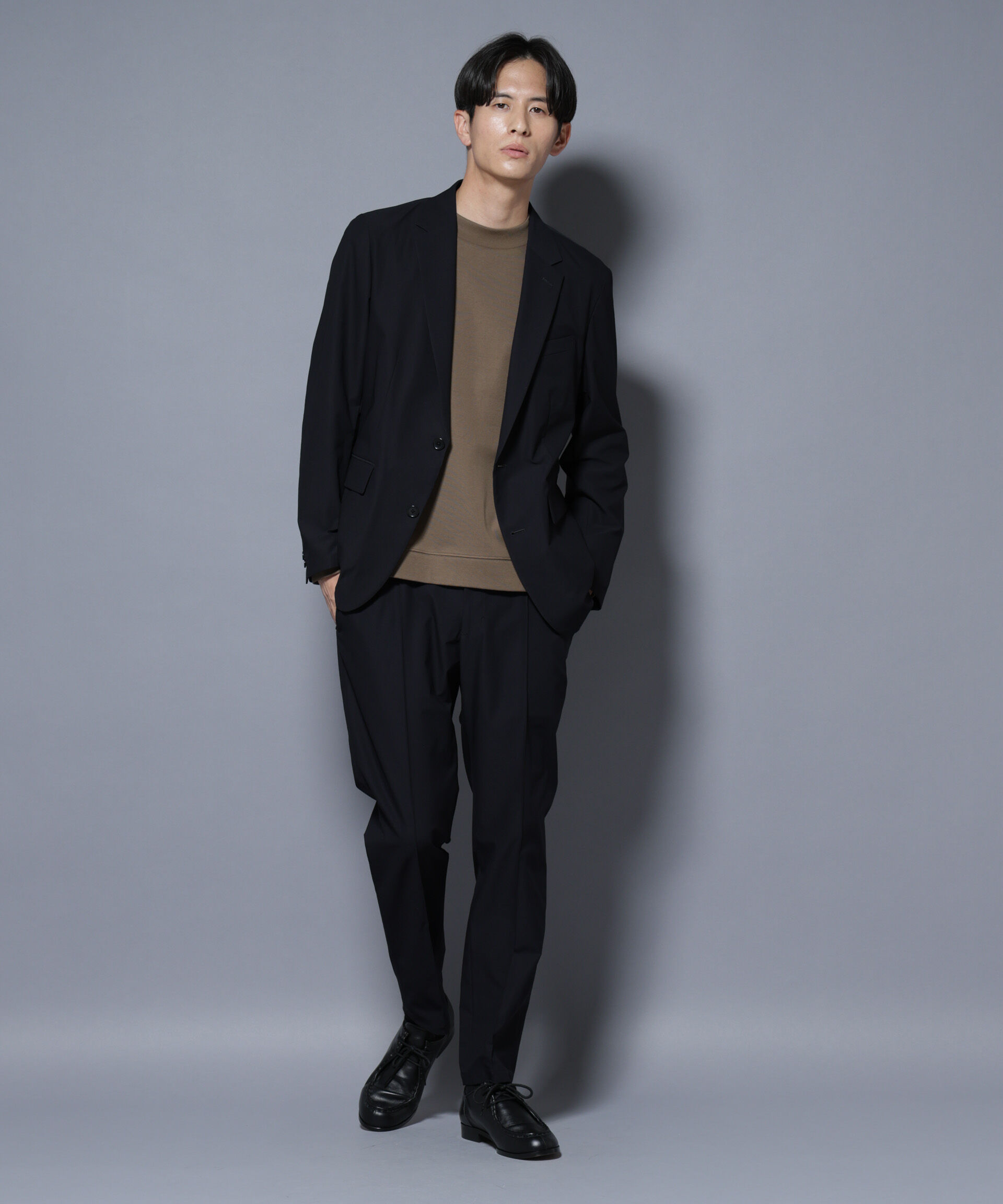 nano･universe「「N JACKET BASIC」SizeMoreTEXBRID(R)ストレッチジャケット(セットアップ可）」|スーツ|