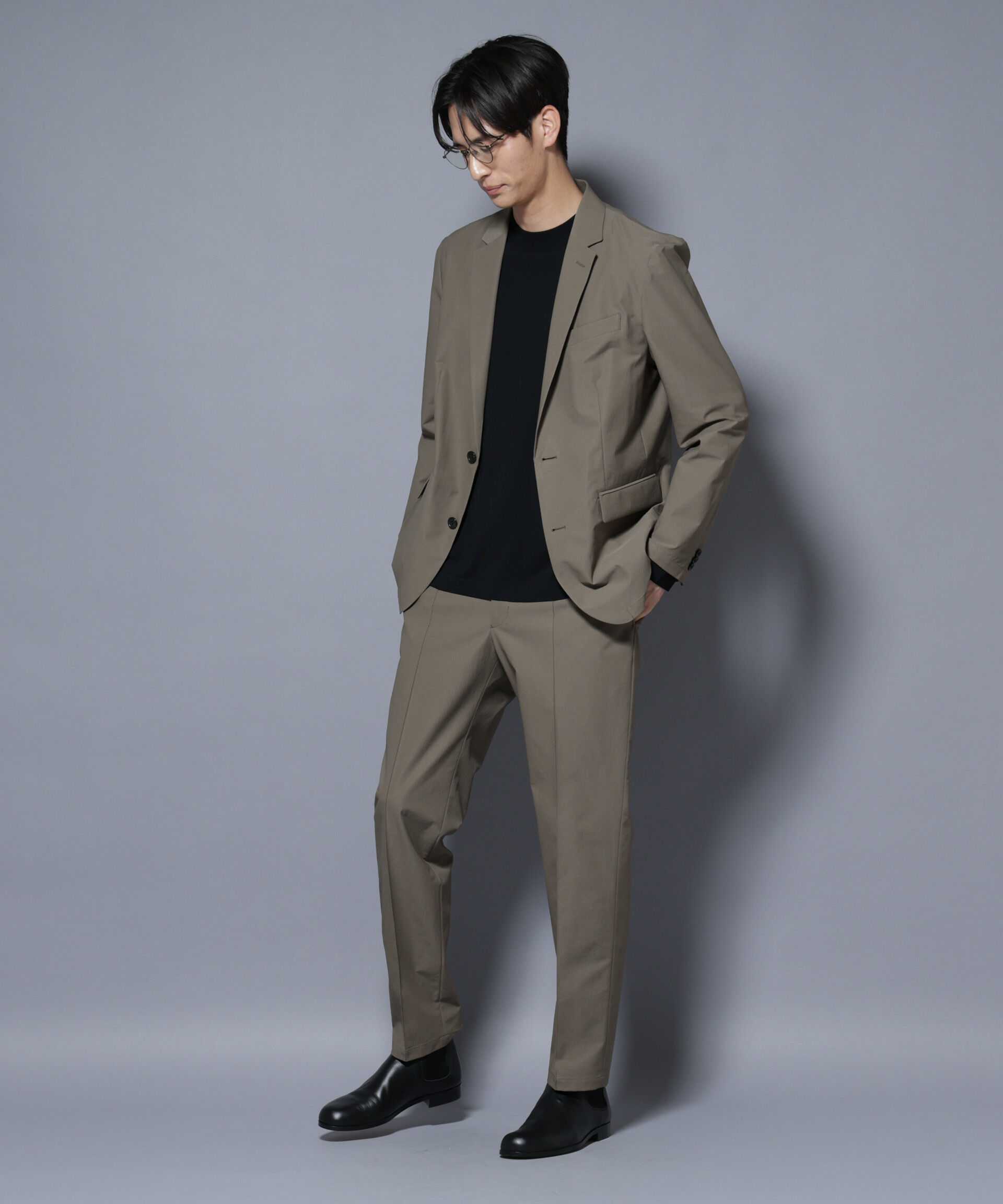 nano･universe「「N JACKET BASIC」SizeMoreTEXBRID(R)ストレッチジャケット(セットアップ可）」|スーツ|