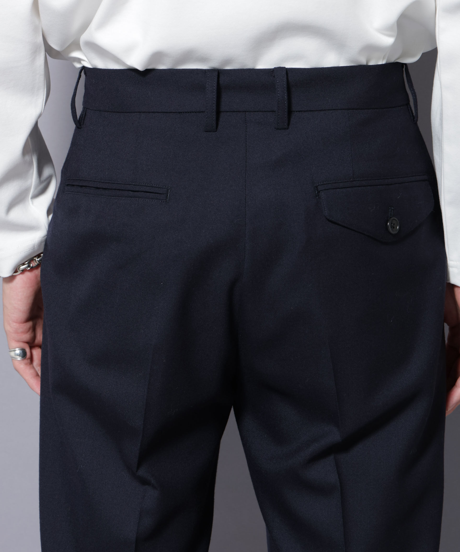 nano･universe「「N TROUSERS PREMIUM」RENU(R)洗えるサキソニーストレートパンツ」|スーツ|