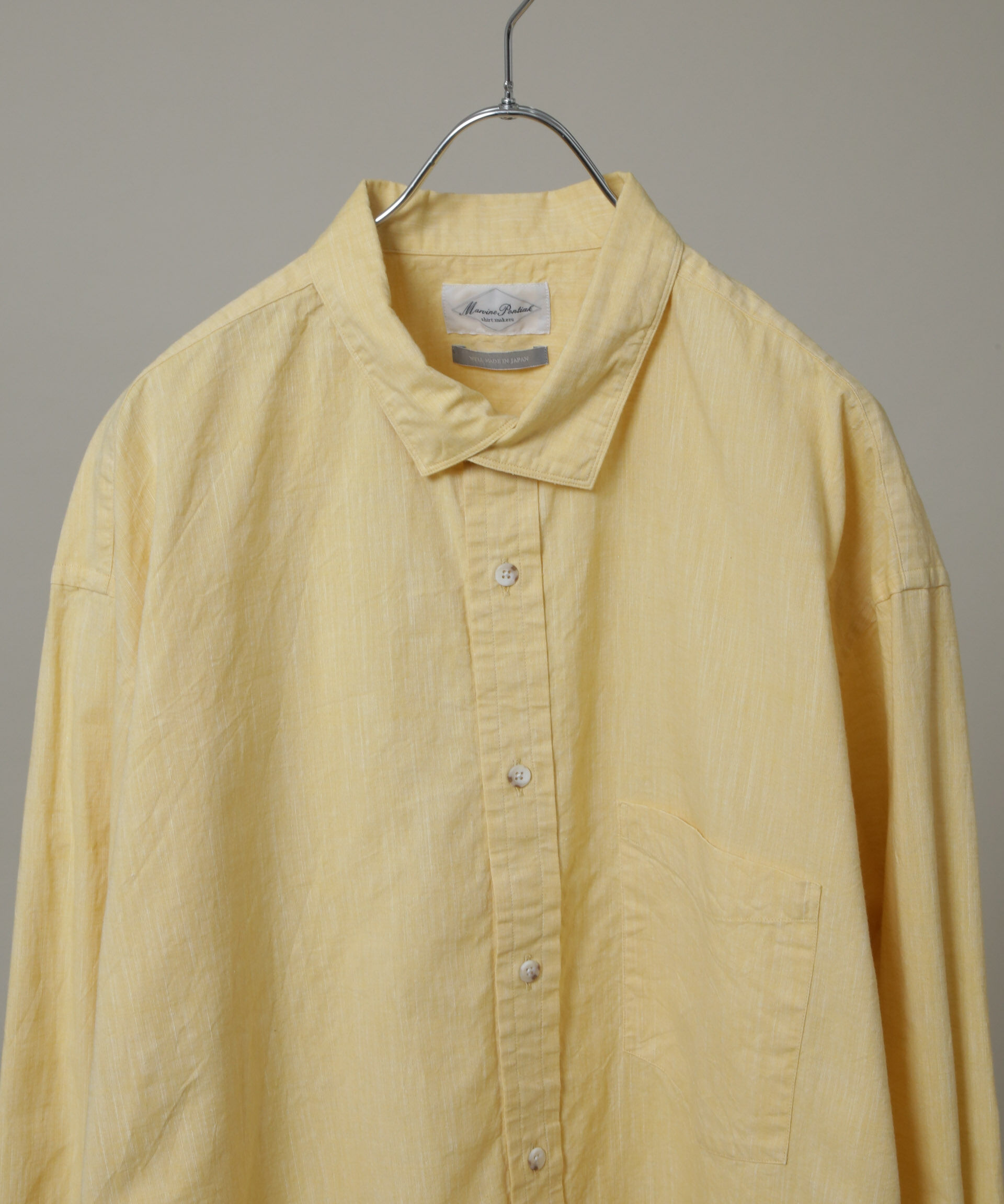 nano･universe「Marvine Pontiak Shirt Makers/Italian Collar SH」|シャツ・ブラウス|
