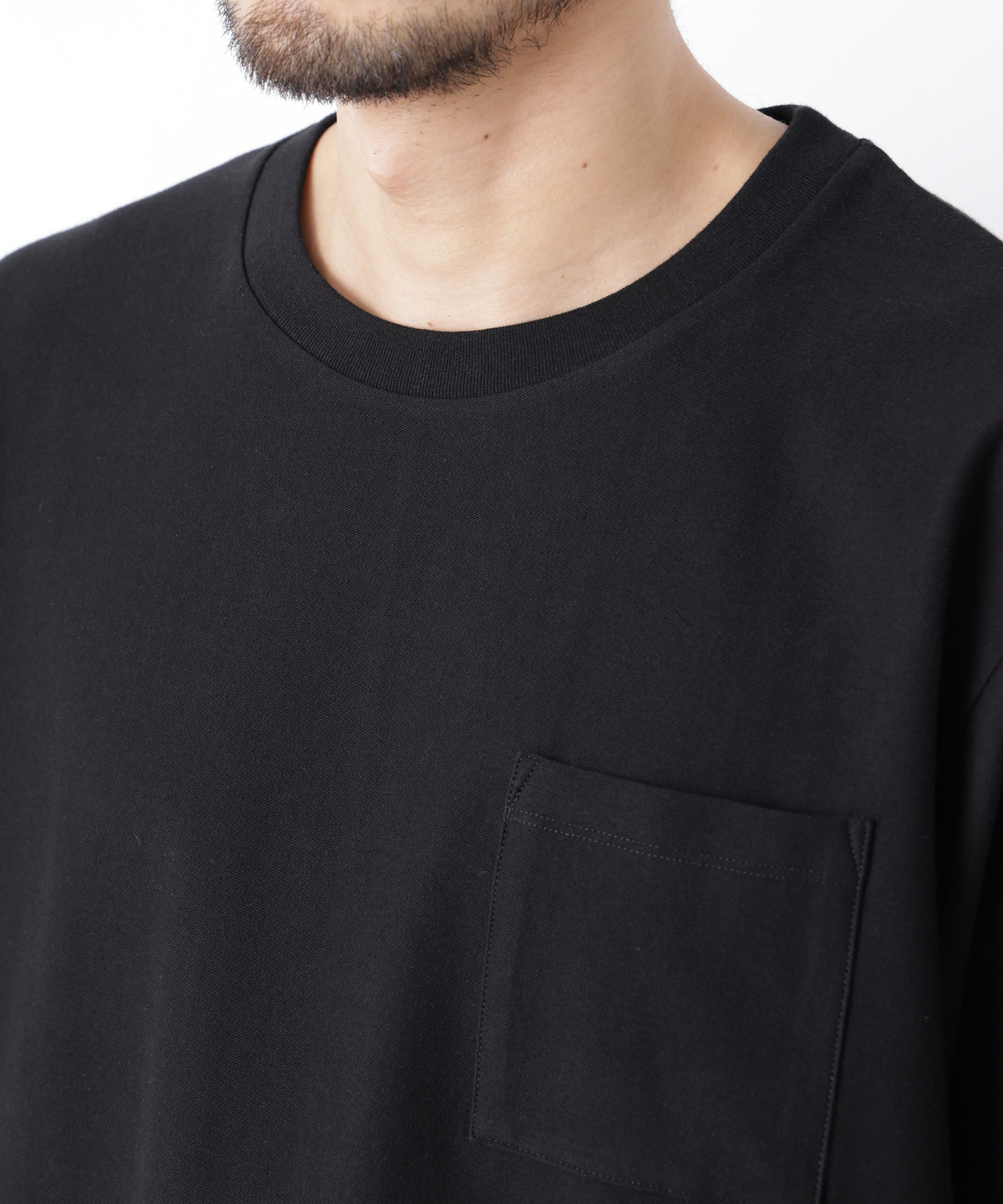 NANO universe「｢Meaningful Continuity｣coveross(R) ﾂｲﾙ調 冷感ﾌﾟﾚｰﾃｨﾝｸﾞ天竺 ﾎﾟ  」|Tシャツ・カットソー|