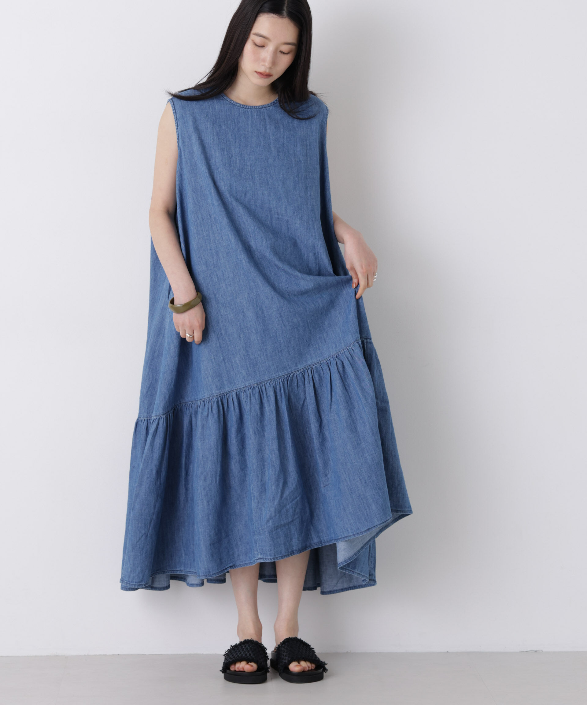 nano･universe「Healthy DENIM/Pitaya」|ワンピース|