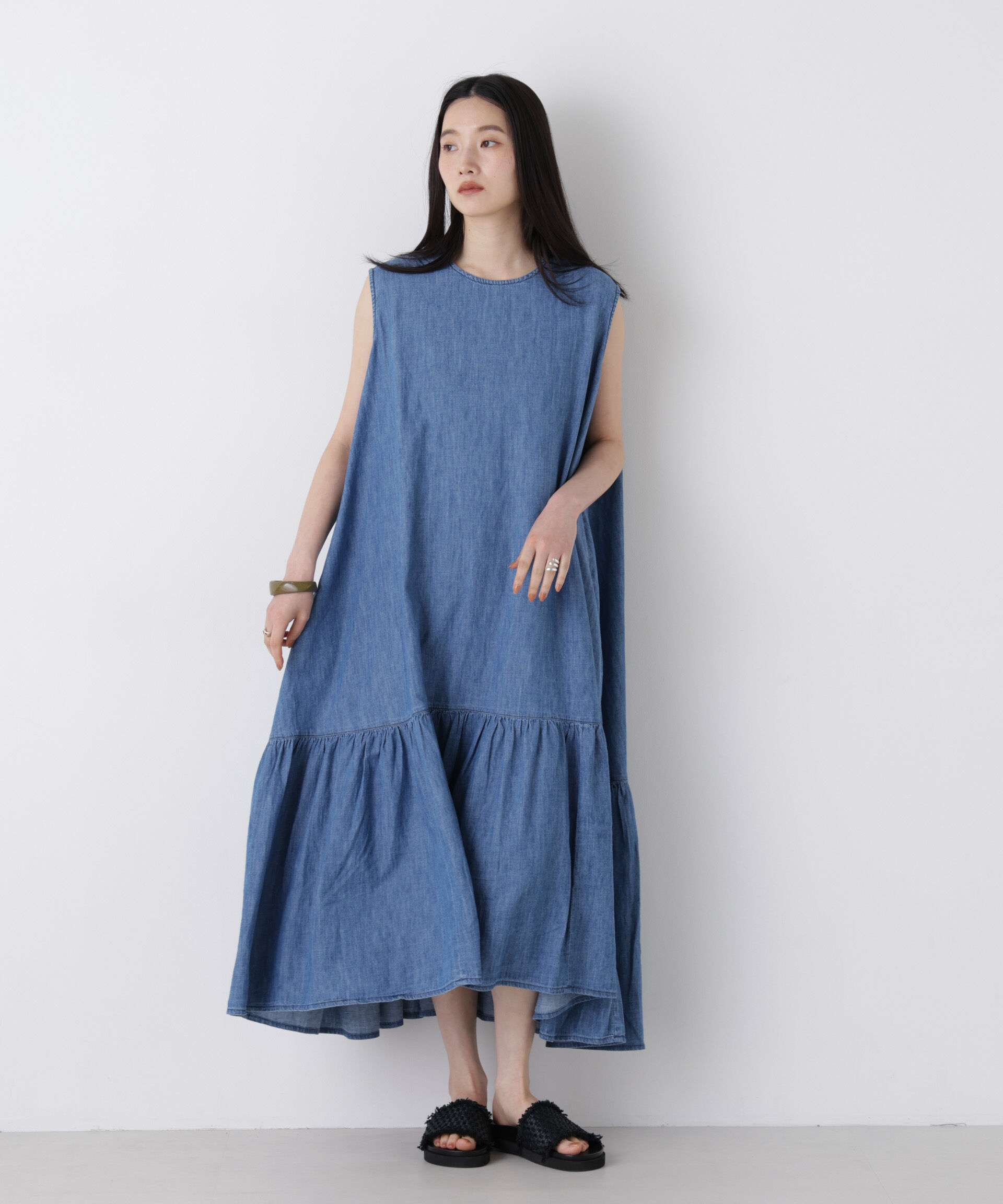 nano･universe「Healthy DENIM/Pitaya」|ワンピース|