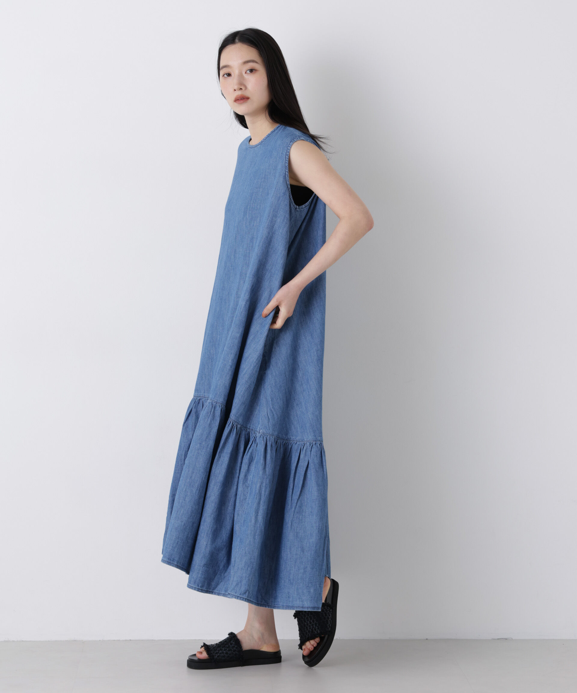 nano･universe「Healthy DENIM/Pitaya」|ワンピース|