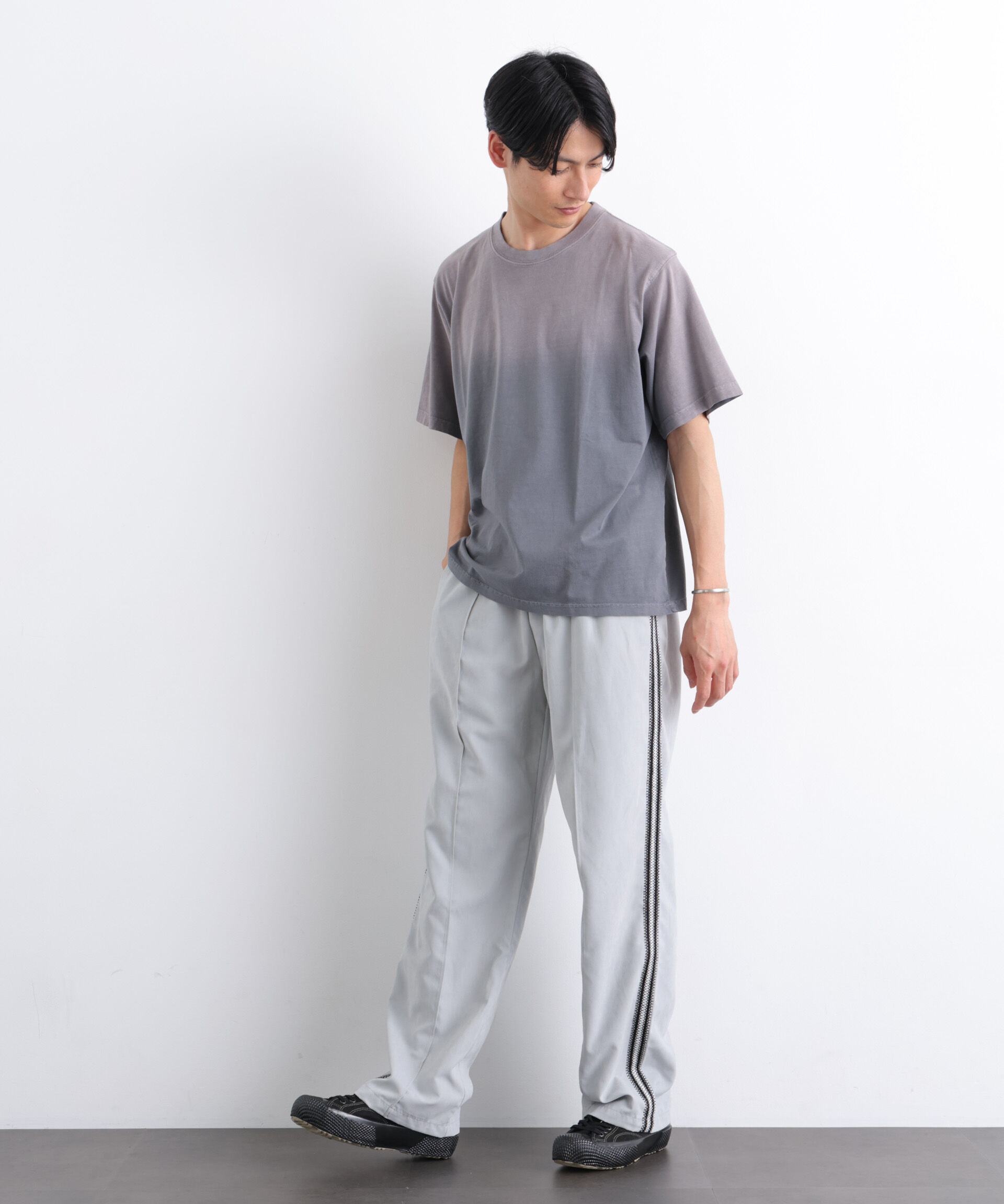 nano･universe「NORMANBROS別注 フェード加工Tシャツ 半袖」|Tシャツ・カットソー|